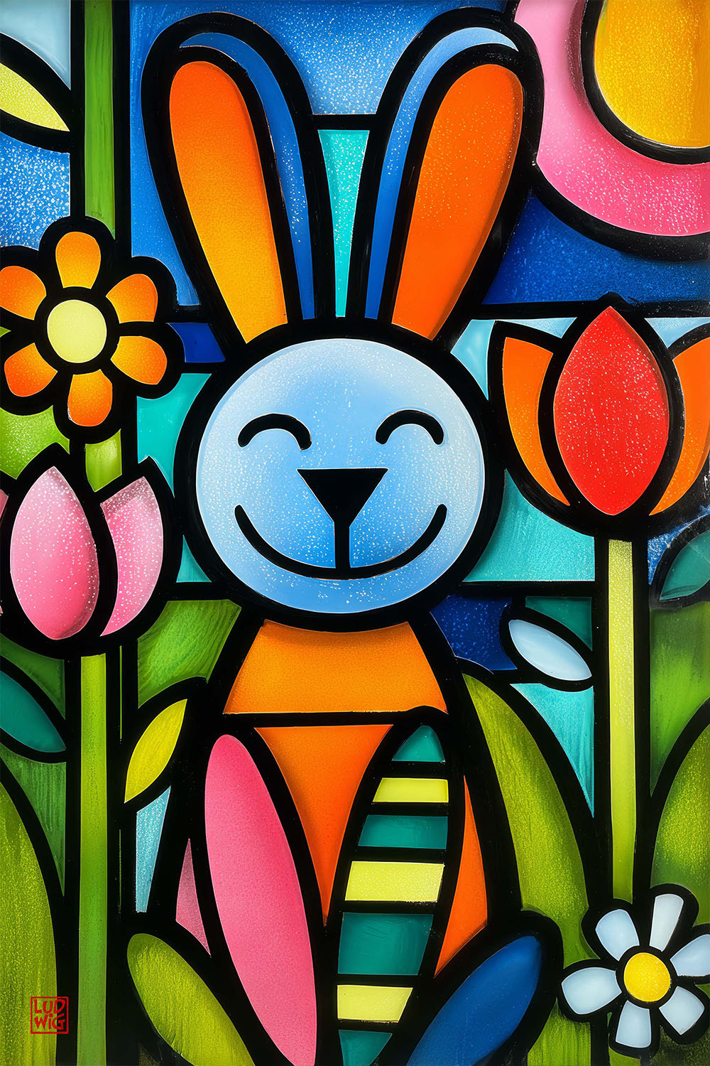 Easter Bunny #1 by Ludwig